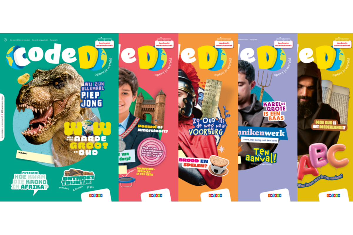 Code D groep 5 antwoordenboeken Mens en Maatschappij thema 1-5