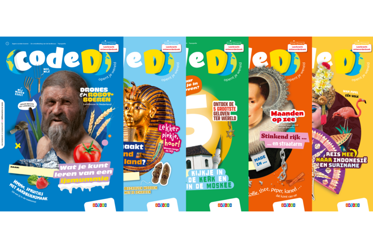 Code D groep 7 antwoordenboeken Mens en Maatschappij thema 1-5