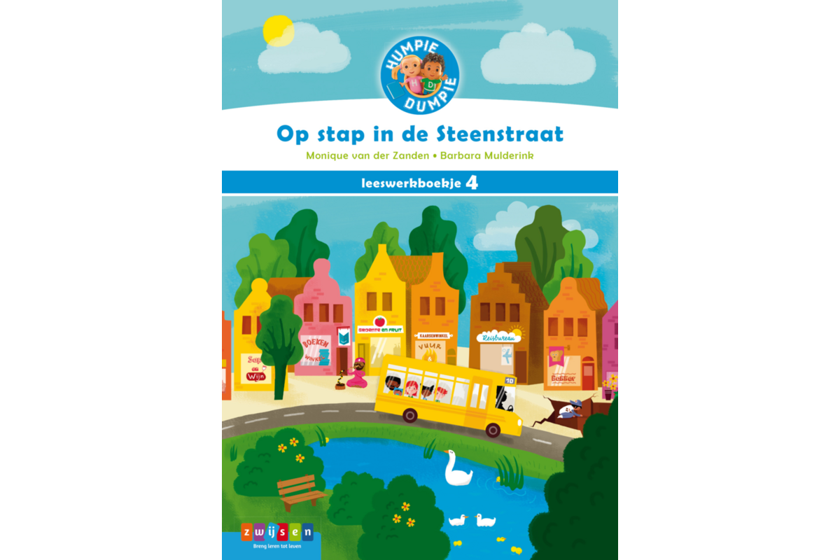 Humpie dumpie 2 leeswerkboekje 4 Op stap in de steenstraat (5 stuks)