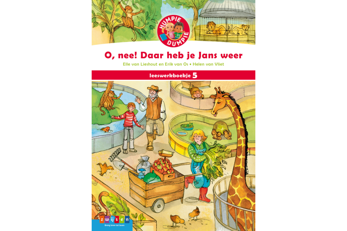 Humpie dumpie 2 leeswerkboekje 5 O, nee! Daar heb je Jans weer (5 stuks)