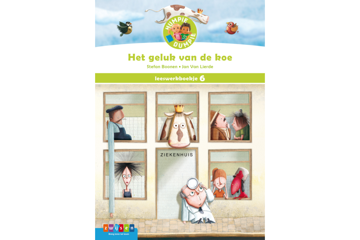 Humpie dumpie 2 leeswerkboekje 6 Het geluk van de koe (5 stuks)