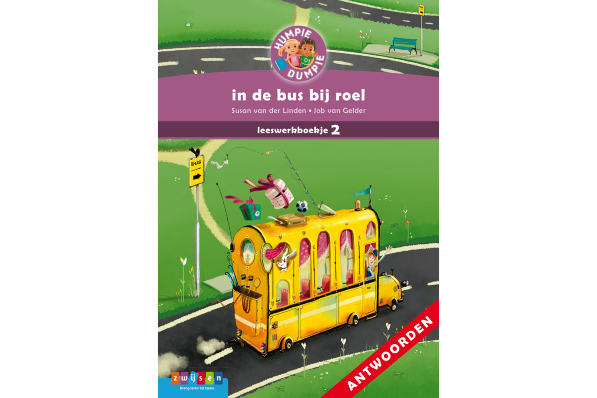 Humpie dumpie 2 antwoordboekje 2 In de bus bij Roel