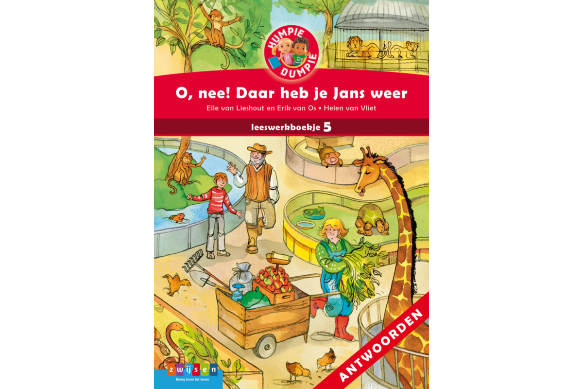 Humpie dumpie 2 antwoordboekje 5 O, nee! Daar heb je Jans weer