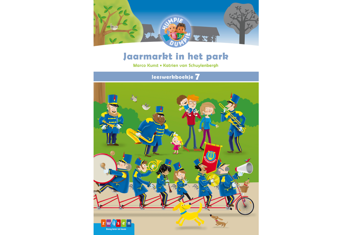 Humpie dumpie 2 leeswerkboekje 7 Jaarmarkt in het park