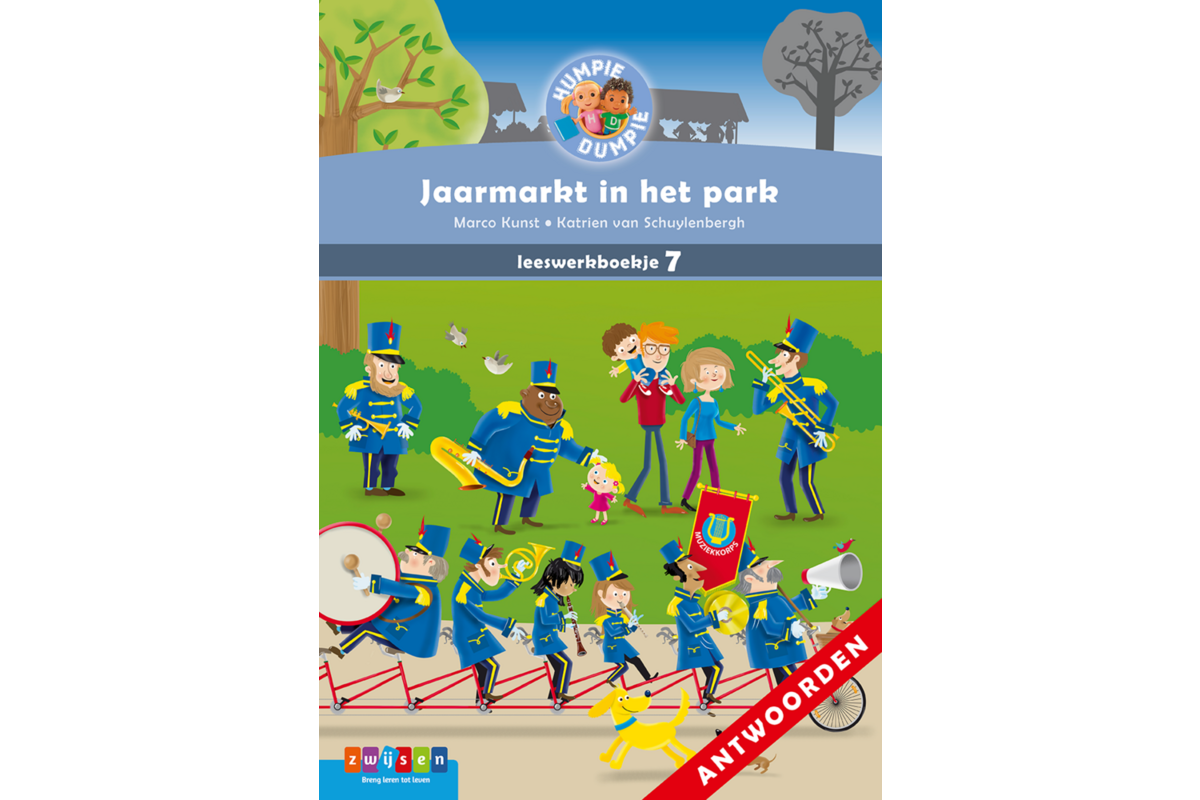 Humpie dumpie 2 antwoordboekje 7 Jaarmarkt in het park