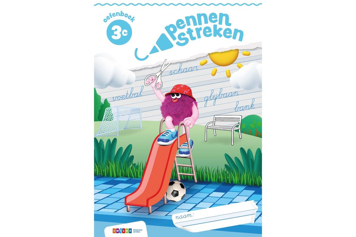 Pennenstreken 3 groep 3 oefenboek verbonden schrift 3C (5 stuks)