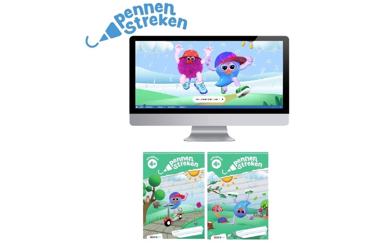 Pennenstreken 3 Leerpakket VERBONDEN SCHRIFT groep 4