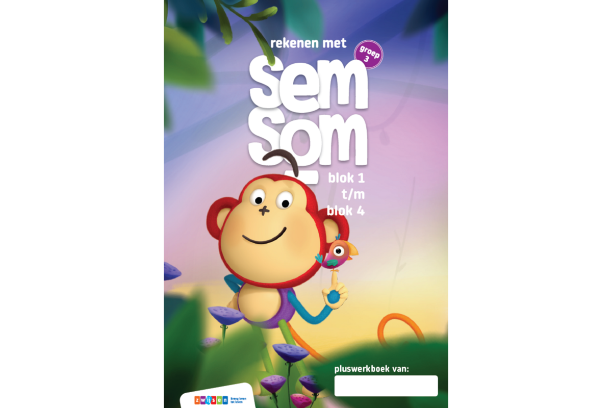 Semsom groep 3 werkboek plus deel 1 (5 stuks)