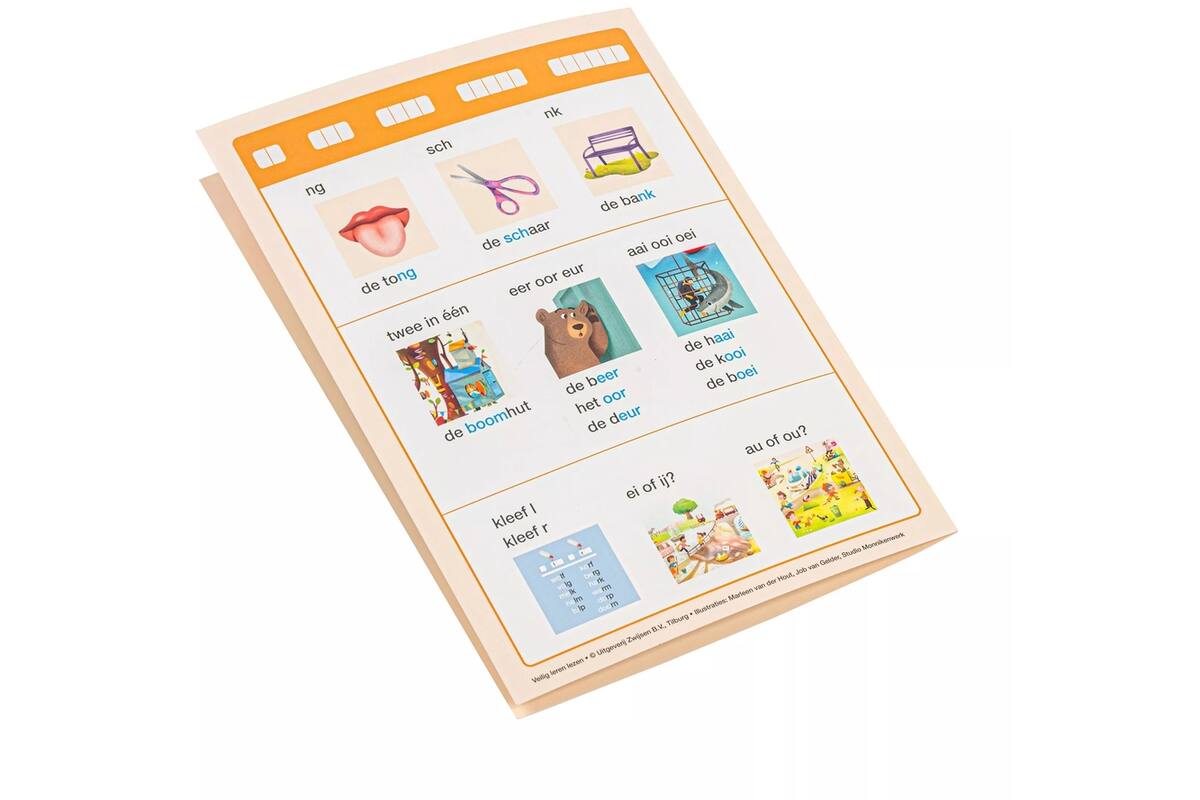 Veilig leren lezen Zoem spellingkaarten (30 stuks)