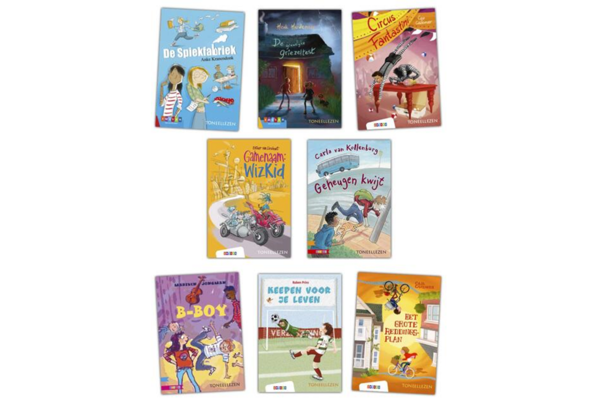 Pakket Toneellezen groep 7 (8 titels)