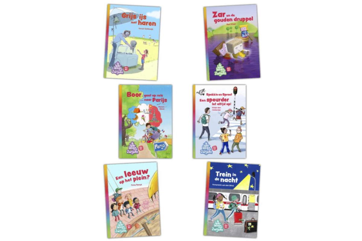 Pakket ik leer lezen met Zwijsen AVI M4 (6 titels)