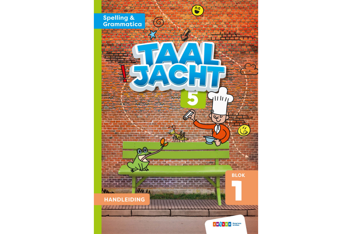 Taaljacht Spelling & grammatica groep 5 handleiding