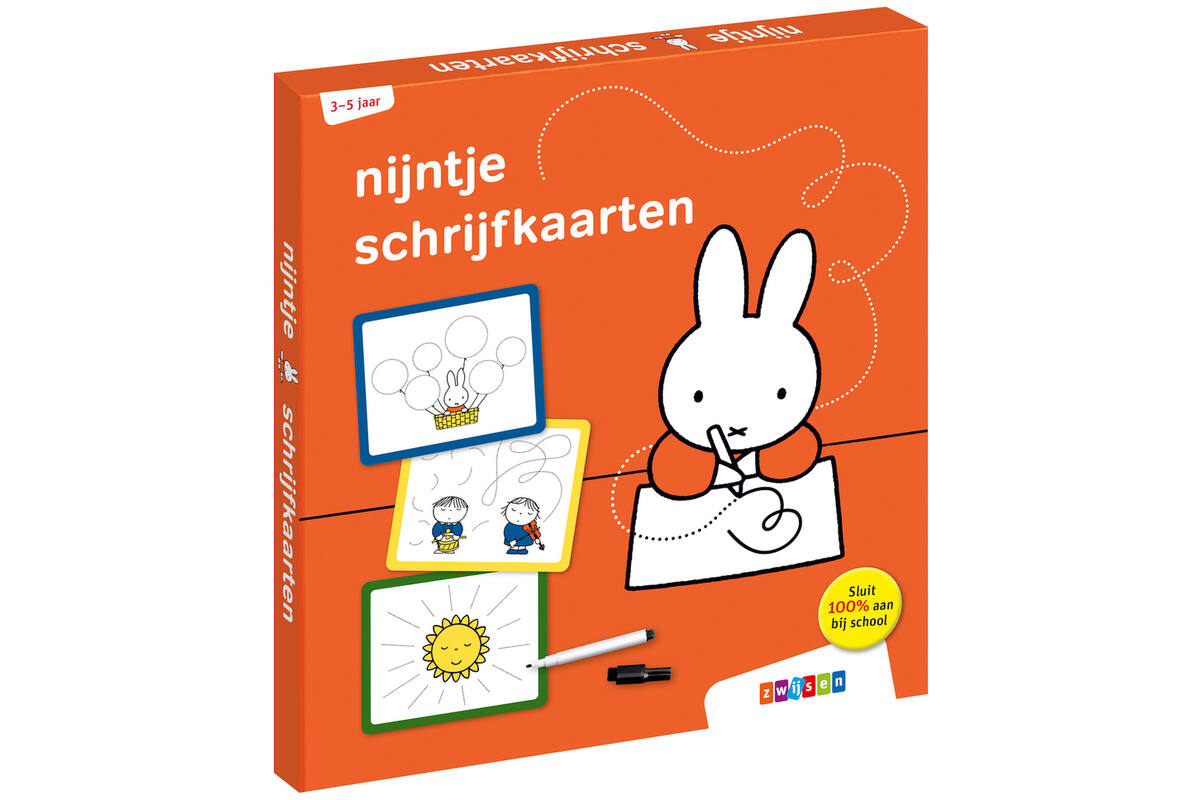Nijntje schrijfkaarten