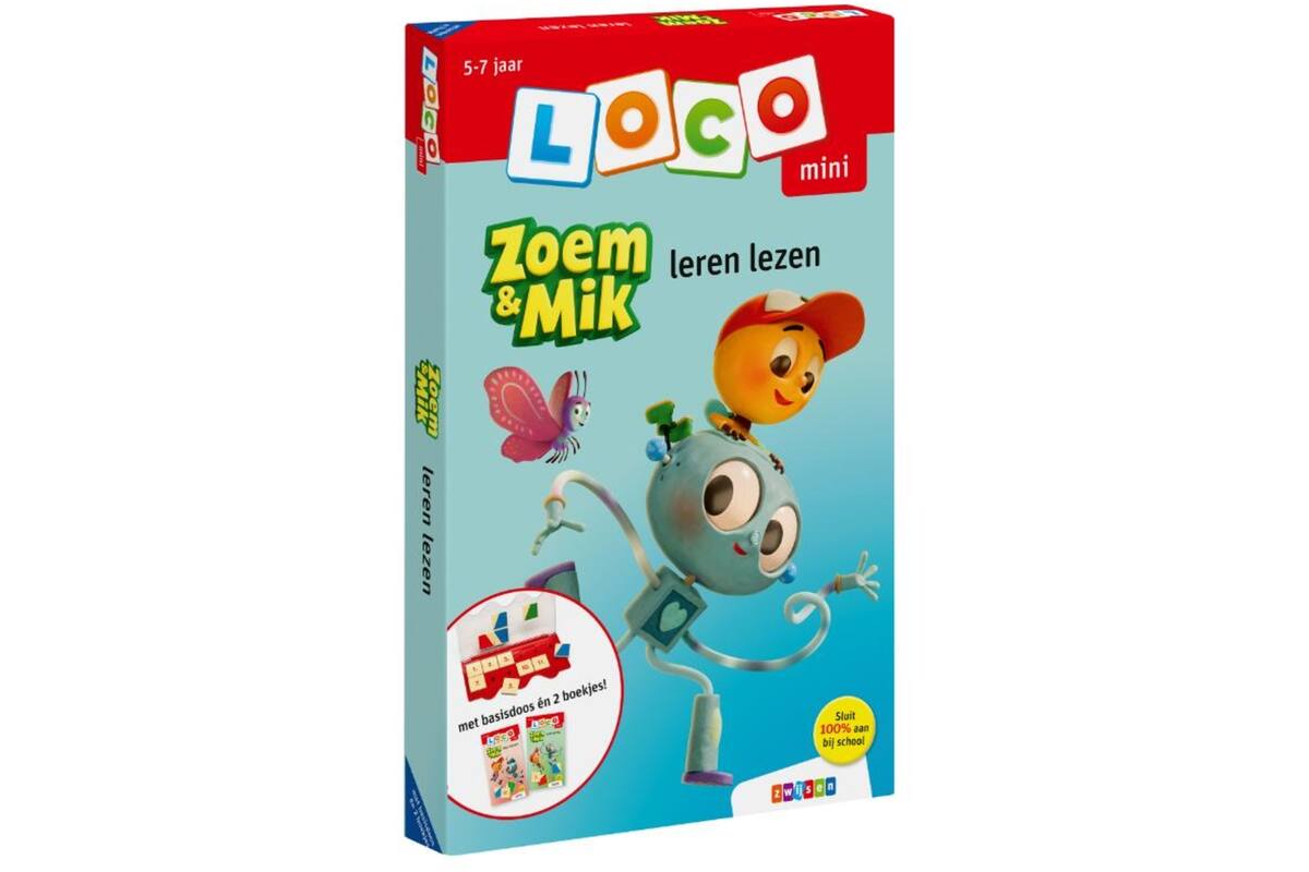 Loco Mini: pakket Zoem & Mik leren lezen