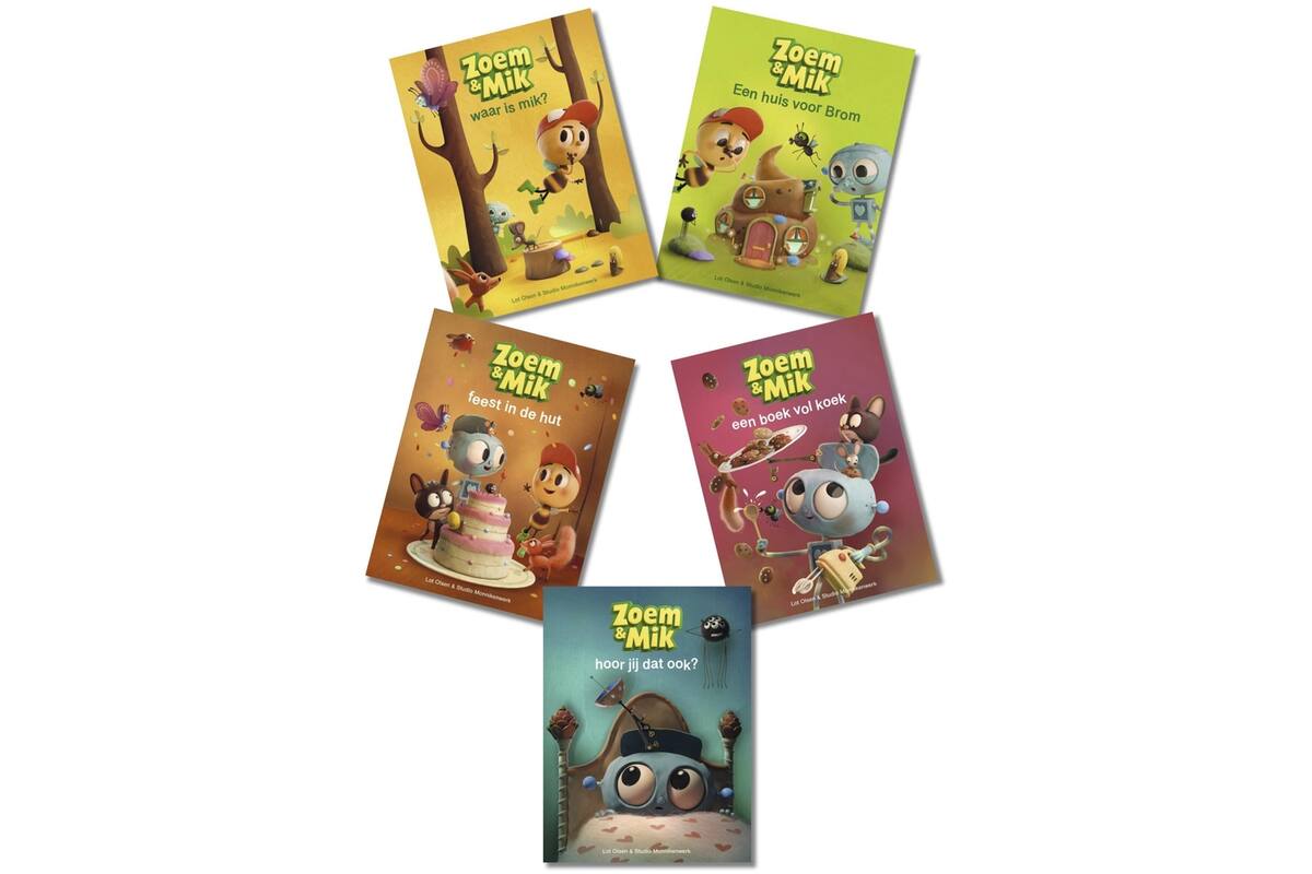 Pakket Zoem & Mik groep 3 (5 titels)