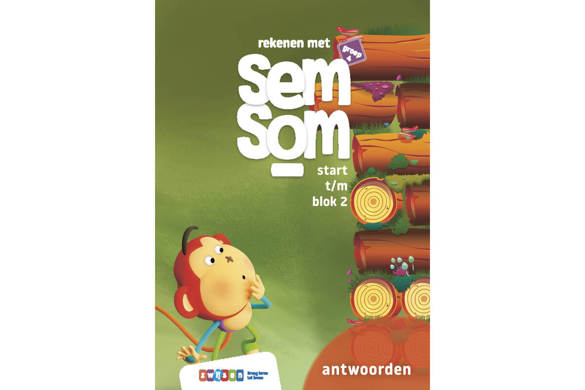 Semsom groep 4 antwoordenboek rekenmuur blok start t/m 2