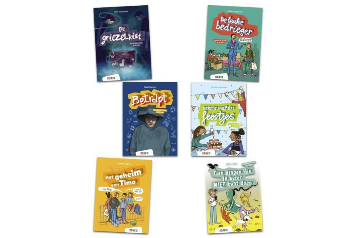 Pakket Makkelijk & Leuk AVI M4 (6 titels)
