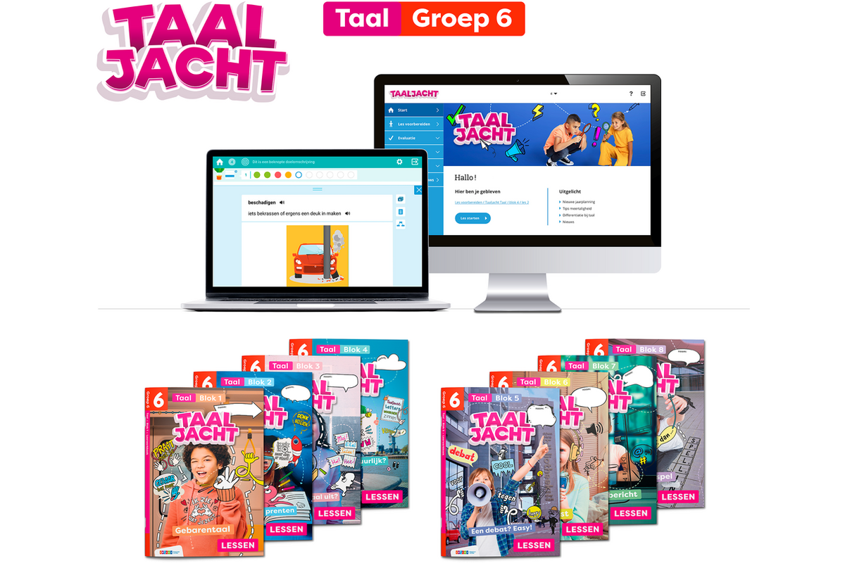 Taaljacht Taal Leerpakket groep 6