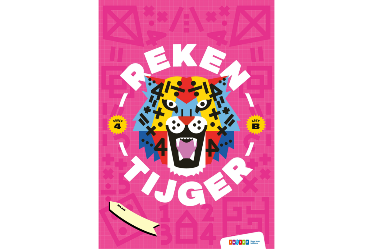 Rekentijger 2 groep 4 werkboek B (5 stuks)