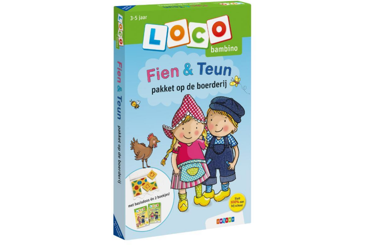 Loco bambino pakket Fien & Teun op de boerderij