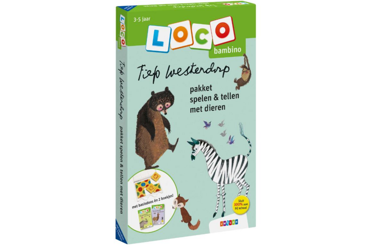 Loco Bambino: Fiep Westendorp pakket spelen & tellen met dieren