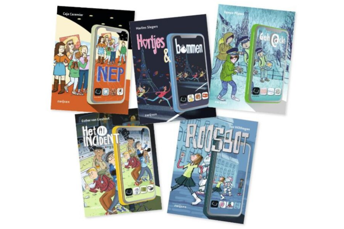 Pakket Lees je digiwijs groep 7-8 (5 titels)