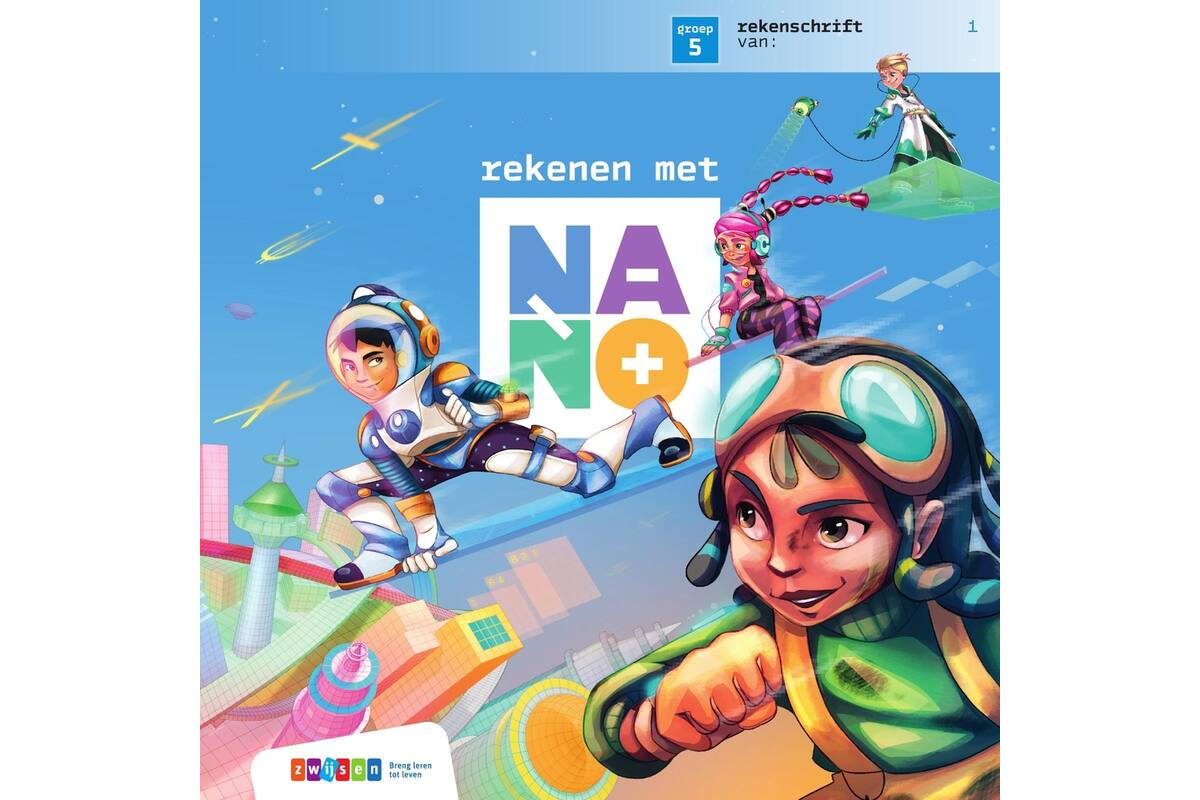Nano groep 5 ruitjesschrift 1 (5 stuks)
