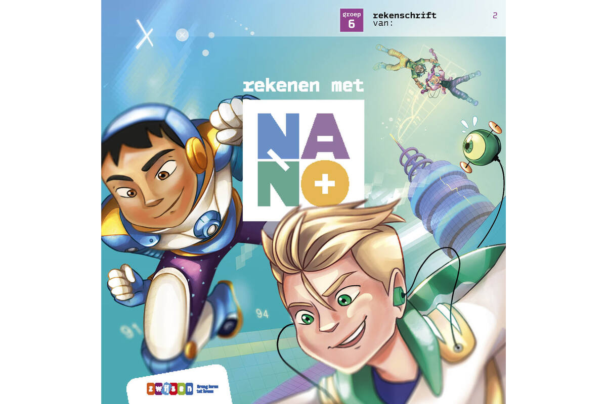 Nano groep 6 ruitjesschrift 2 (5 stuks)