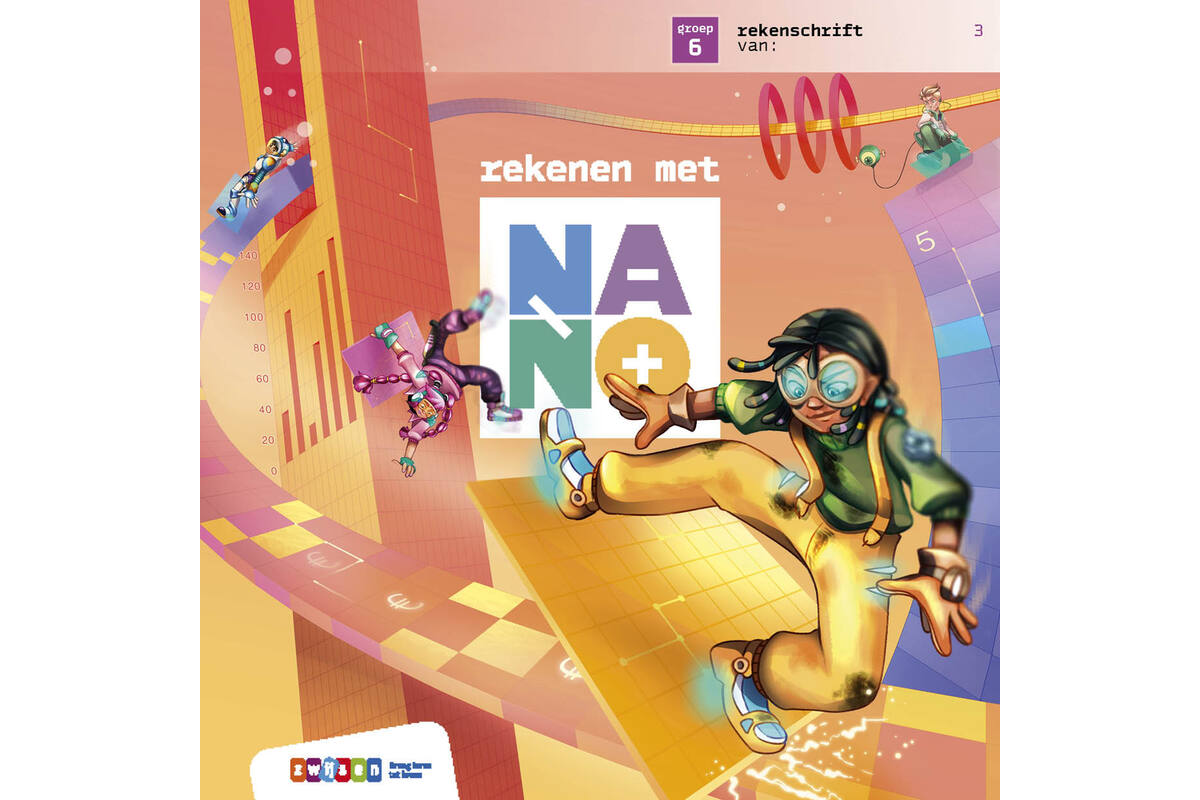 Nano groep 6 ruitjesschrift 3 (5 stuks)