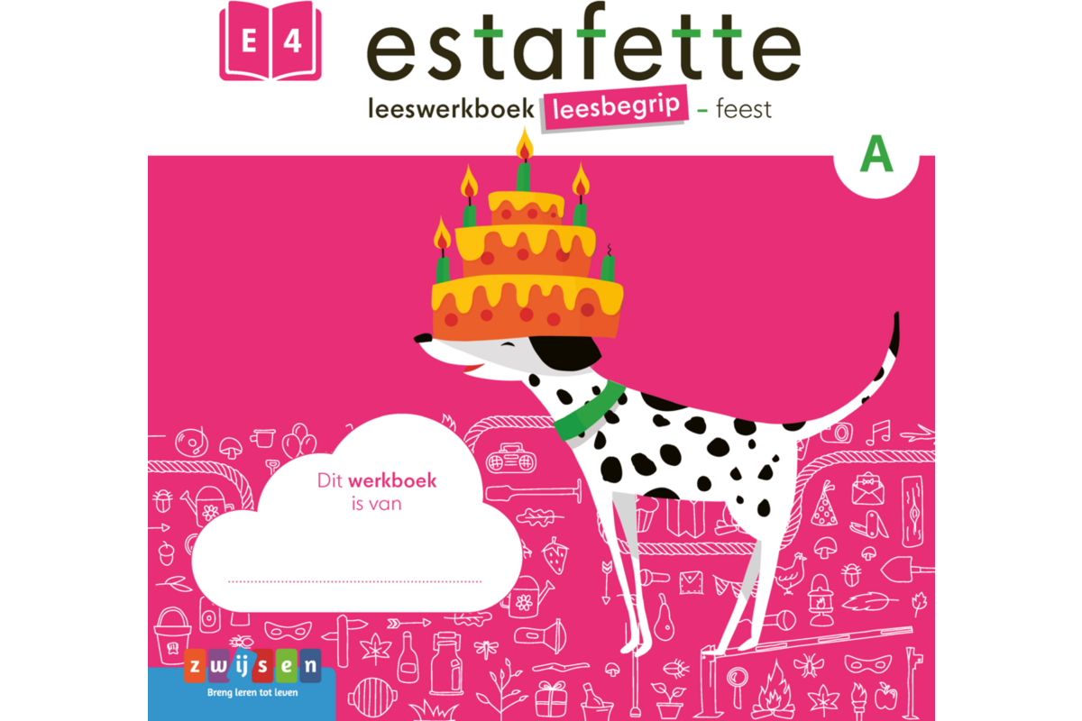 Estafette 3 leeswerkboek leesbegrip E4-A (5 stuks)
