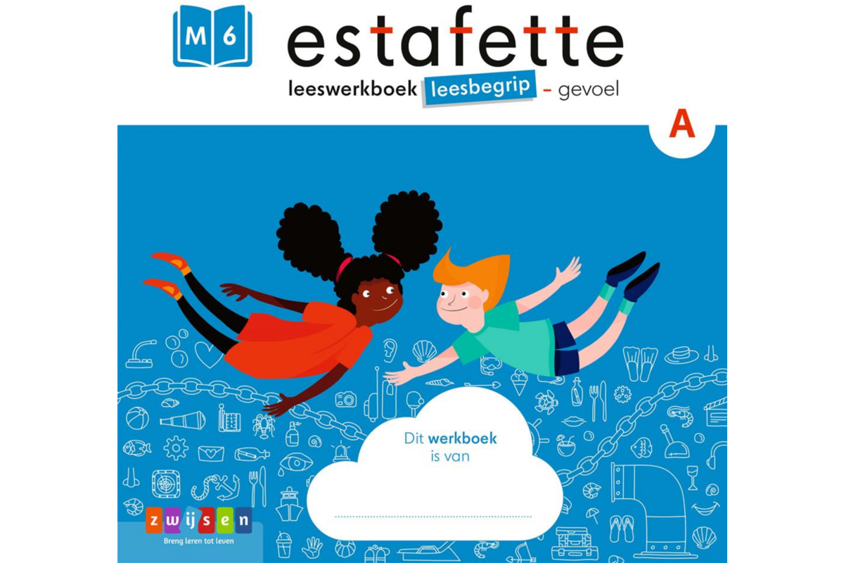 Estafette 3 leeswerkboek leesbegrip M6-A (5 stuks)