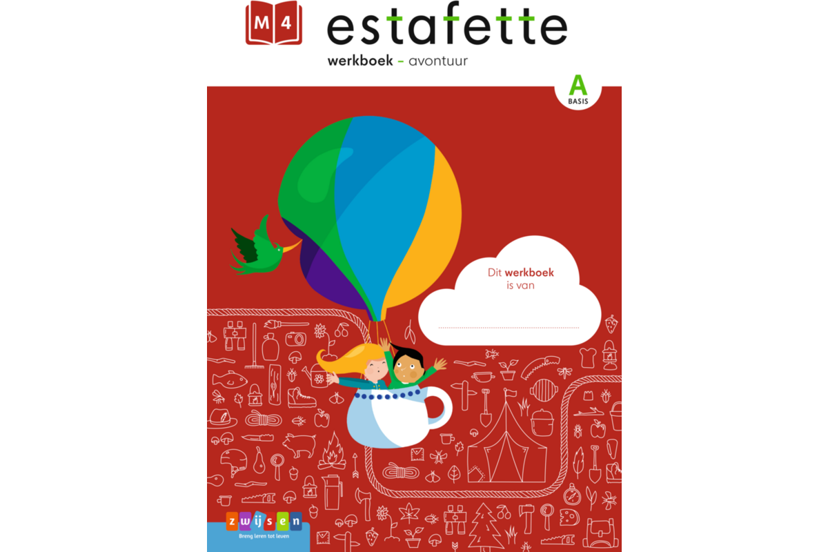 Estafette 3 werkboek M4-A basis (5 stuks)
