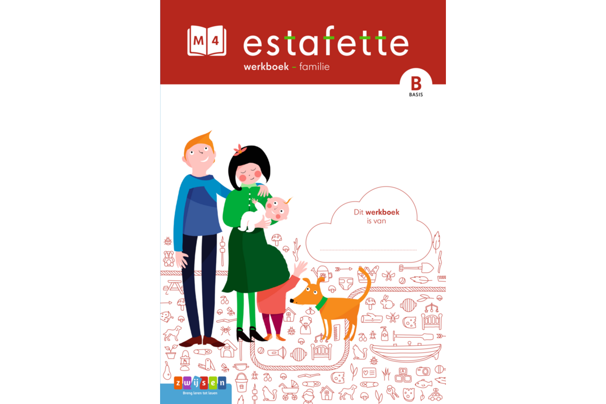 Estafette 3 werkboek M4-B basis (5 stuks)