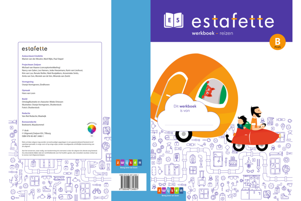 Estafette 3 werkboek E5-B plus (5 stuks)