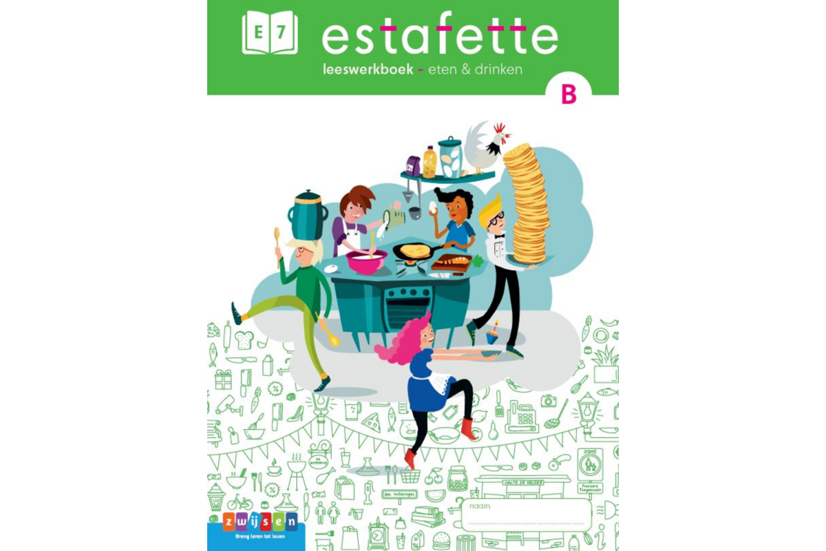 Estafette 3 leeswerkboek leesbegrip E7-B (5 stuks)