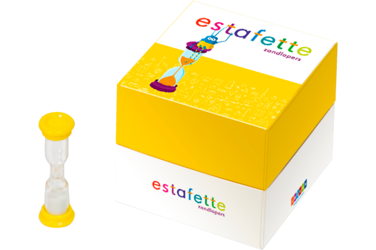 Estafette zandlopers  (16 stuks 30 seconden)