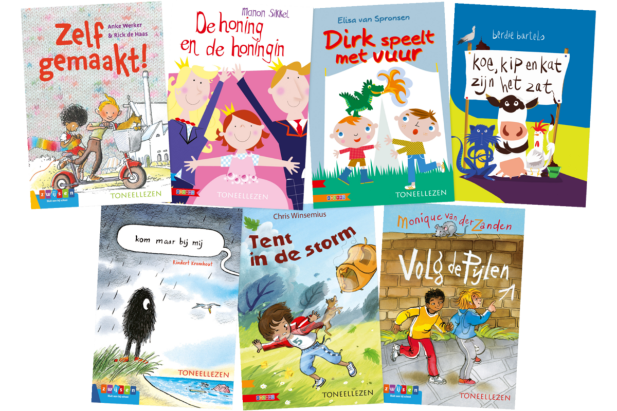Toneellezen pakket groep 3 (8 titels)
