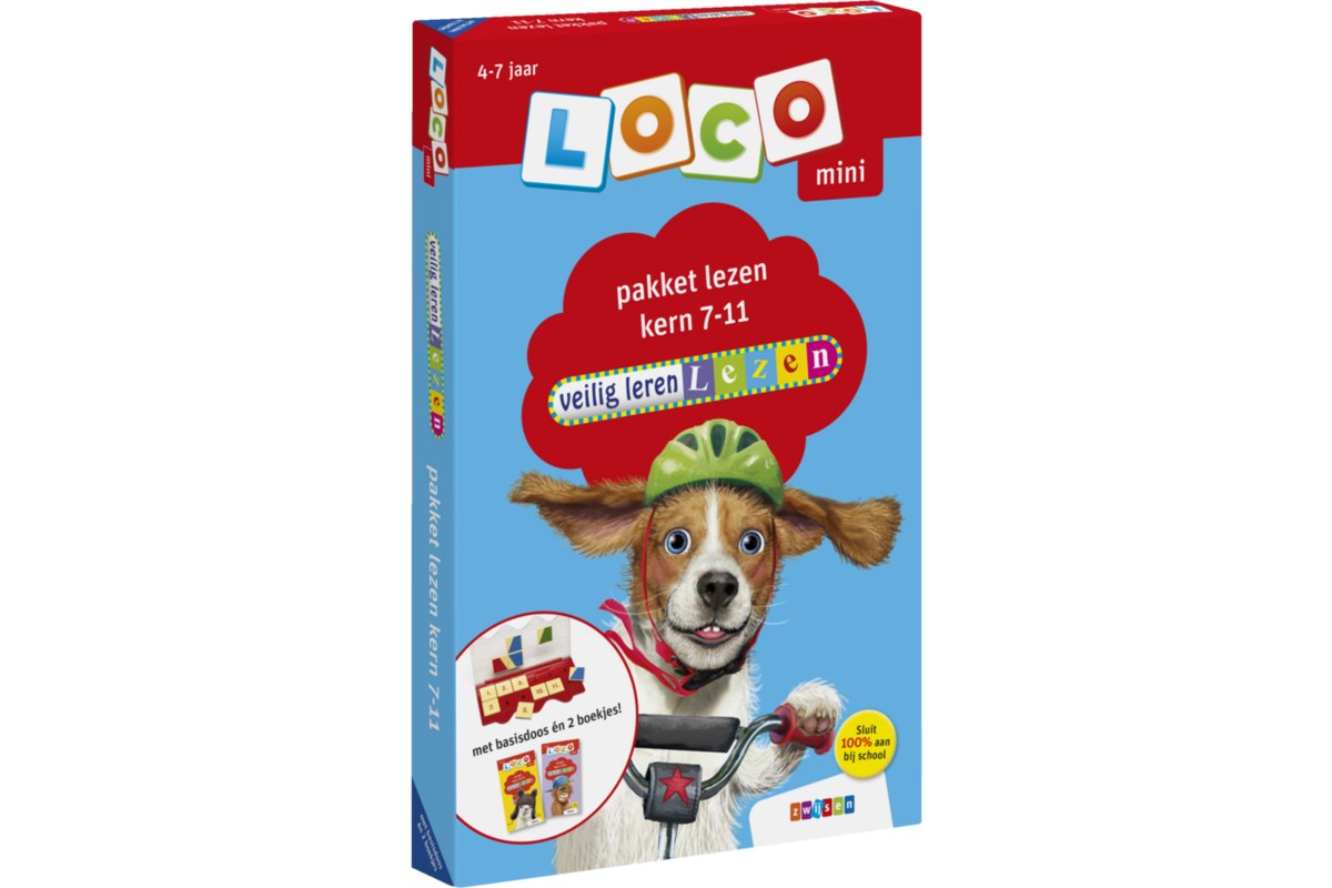 Loco Mini: veilig leren lezen pakket lezen kern 7-11