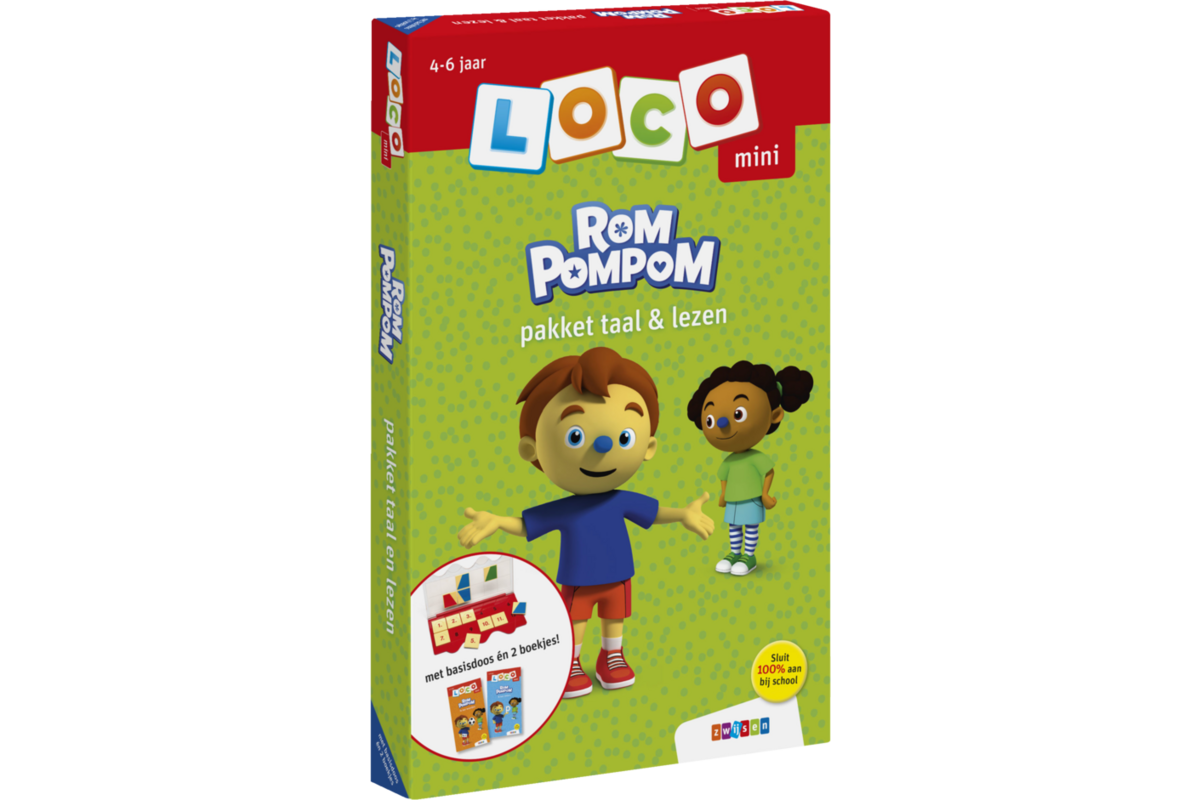Loco Mini: rompompom pakket taal & lezen