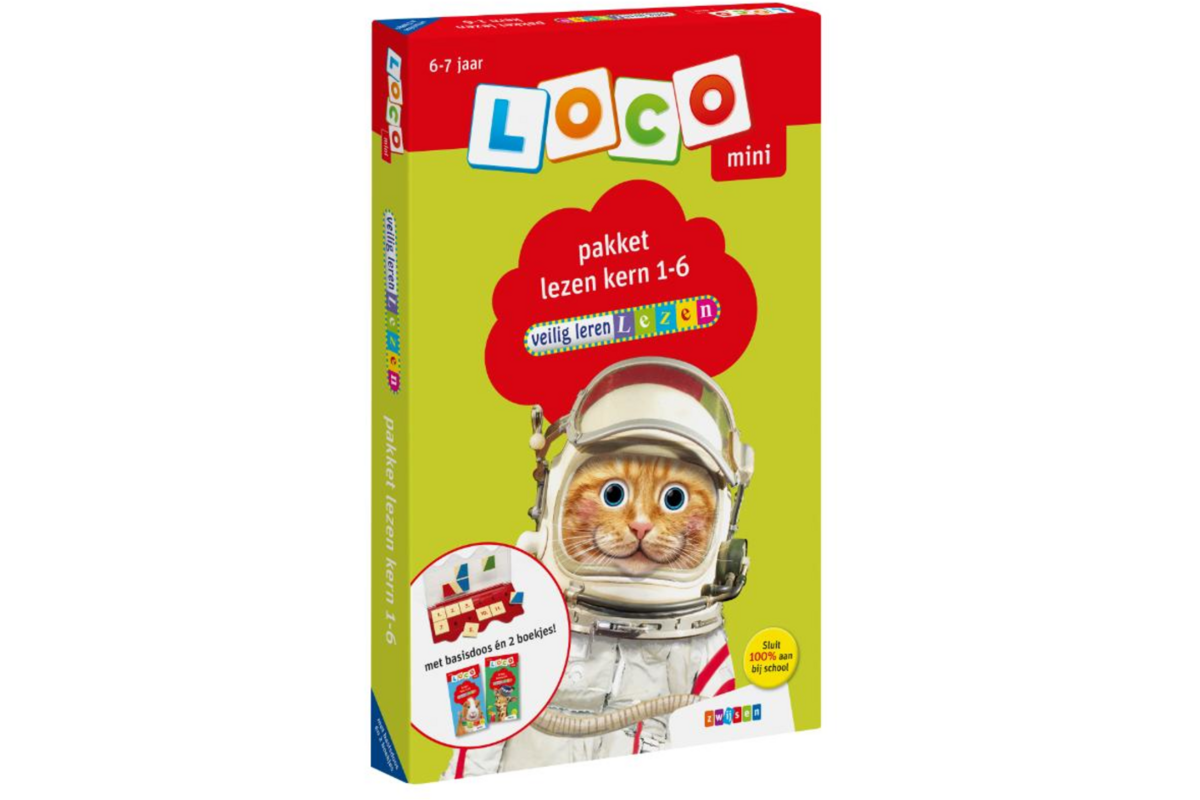 Loco Mini: veilig leren lezen pakket lezen kern 1-6