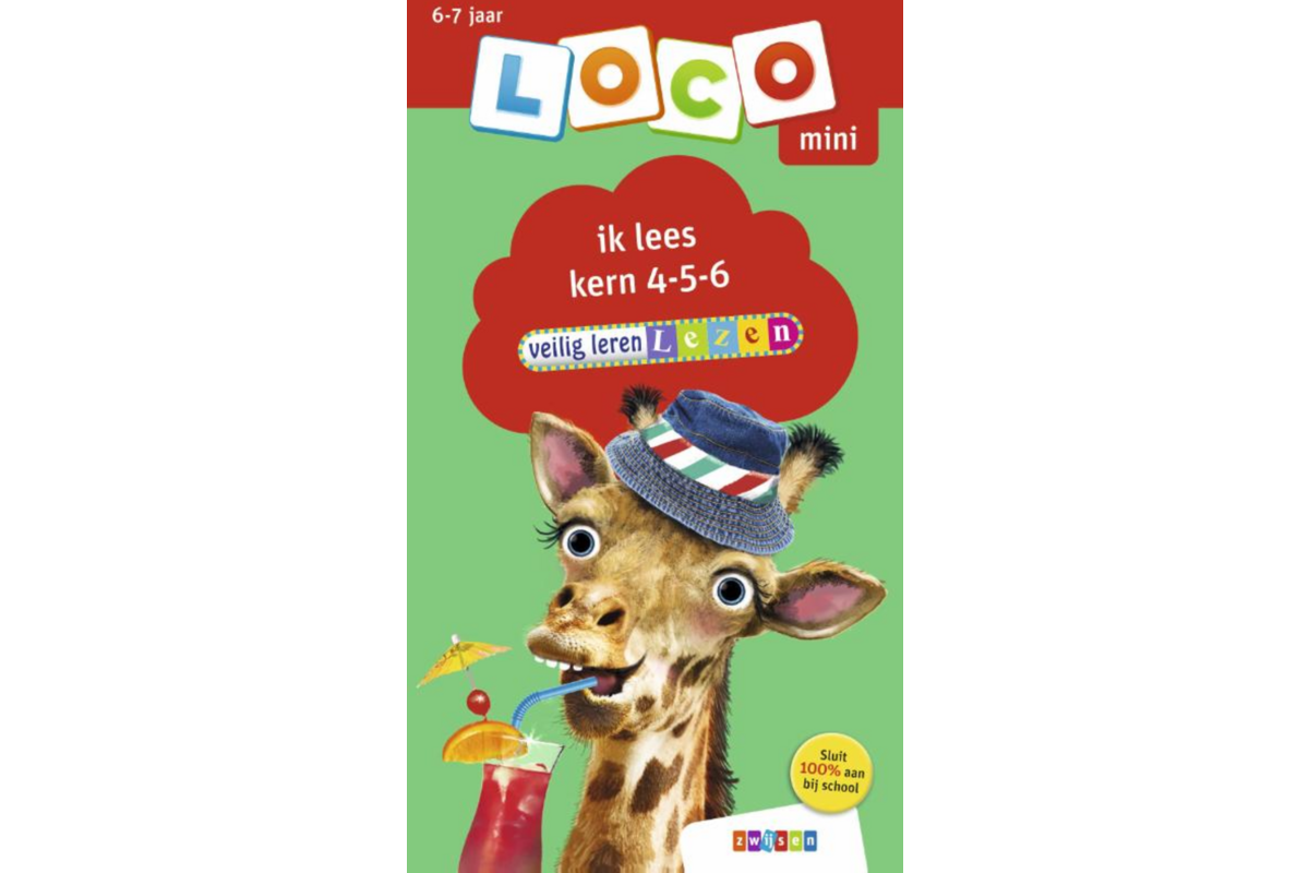 Loco Mini: Opdrachtboekje veilig leren lezen ik lees kern 4-5-6