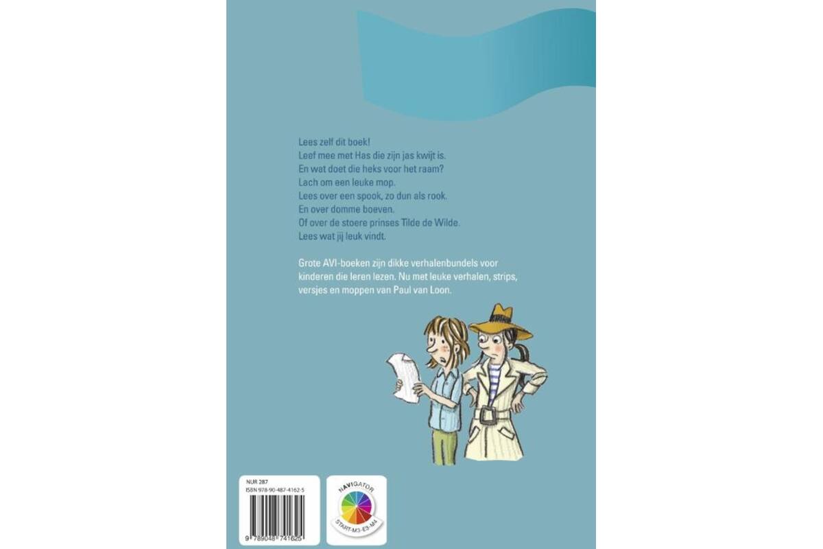 Het grote AVI boek van Paul van Loon