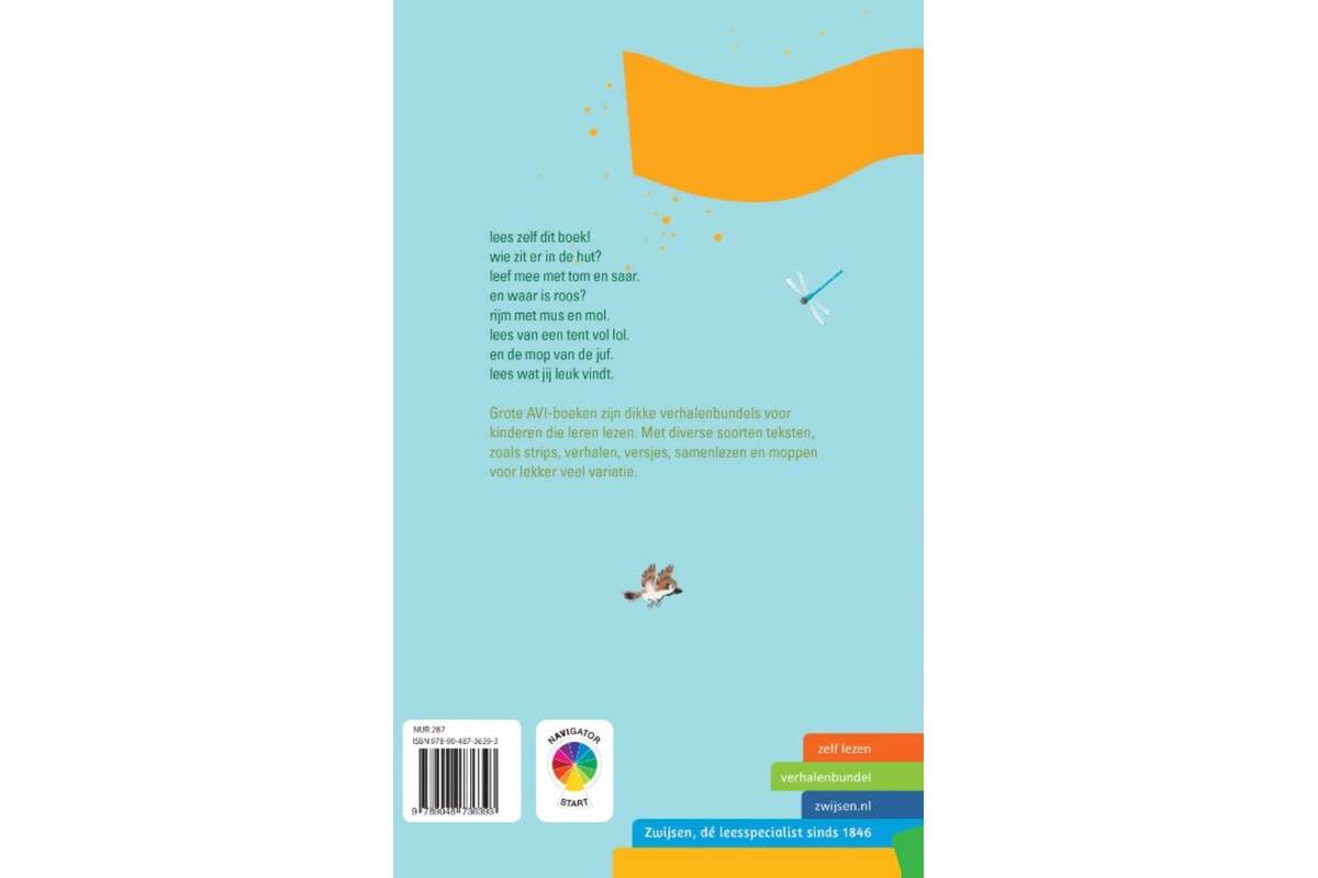 kom in de hut - Het Grote AVI Start boek