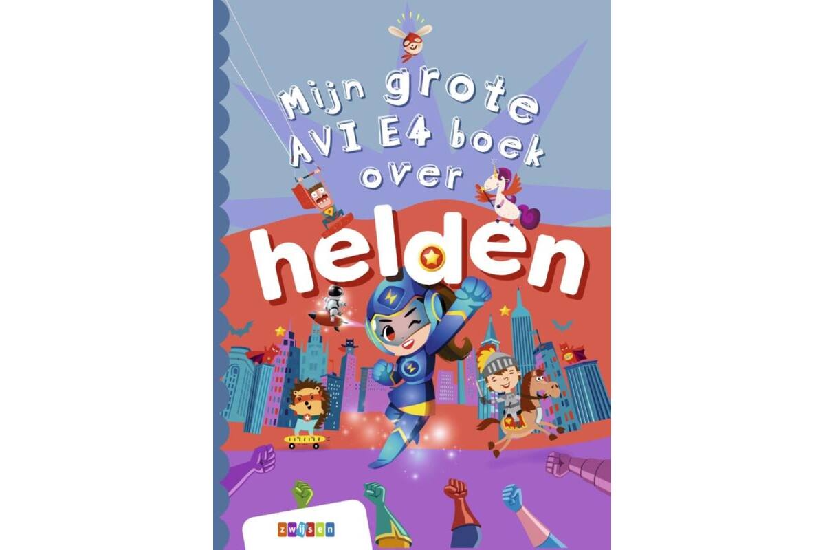 Mijn grote AVI E4 boek over helden