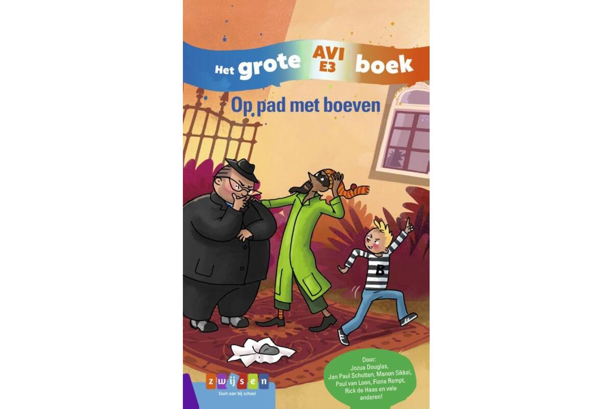 Op pad met boeven - Het Grote AVI E3 boek