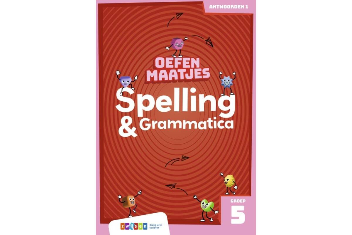 Oefenmaatjes Spelling & Grammatica groep 5 antwoordenboek 1