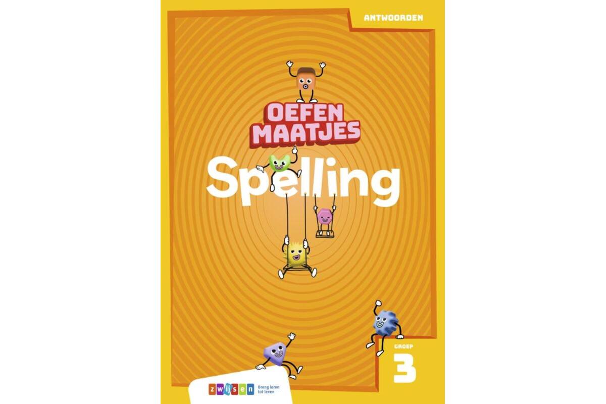 Oefenmaatjes Spelling groep 3 antwoordenboek