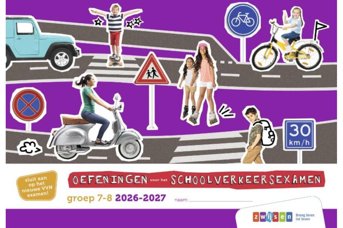 Schoolverkeersexamen 2026-2027 Oefenboek