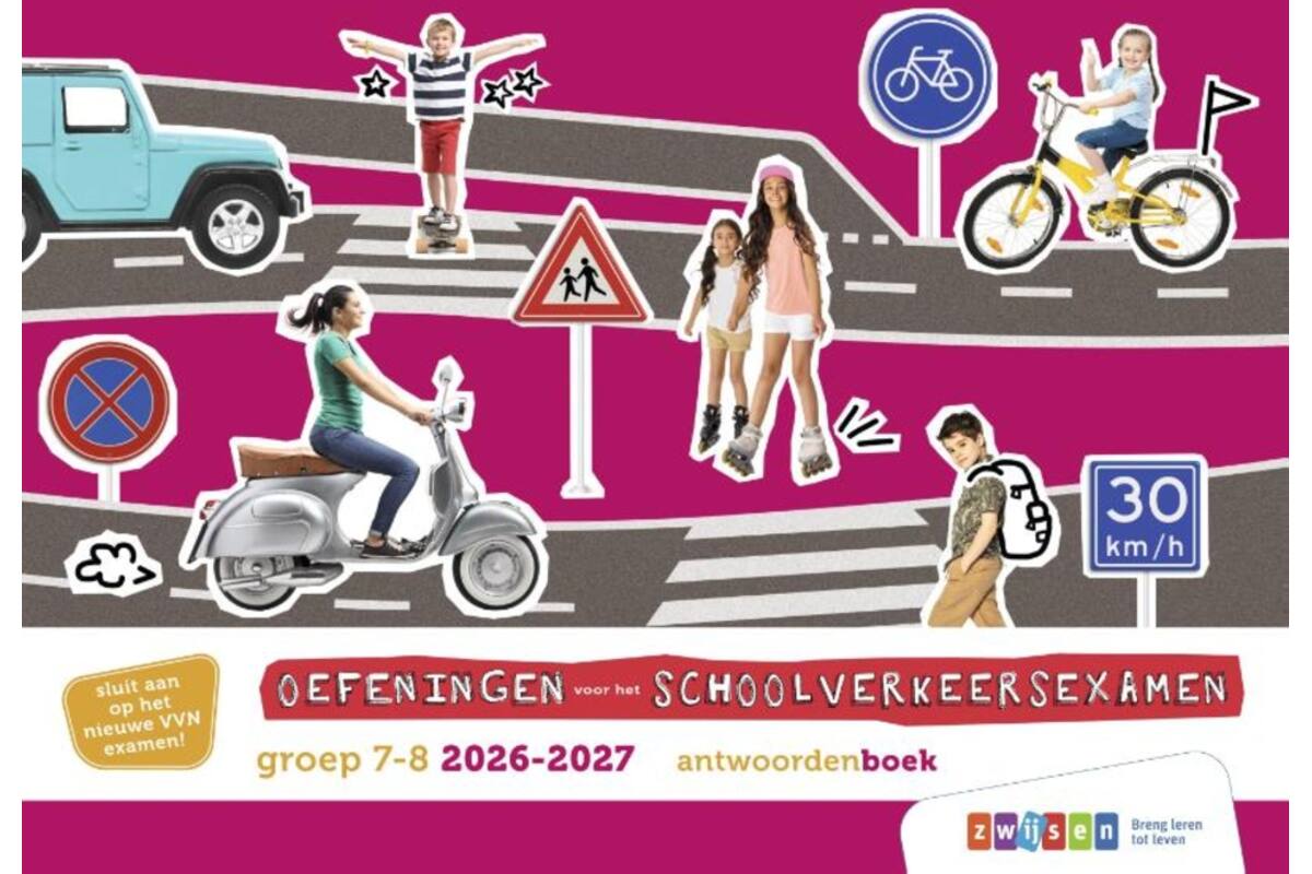 Schoolverkeersexamen 2026-2027 Antwoordenboek