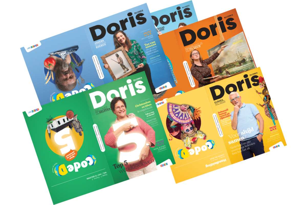 Code D groep 7 handleiding/Doris Mens en Maatschappij thema 1-5